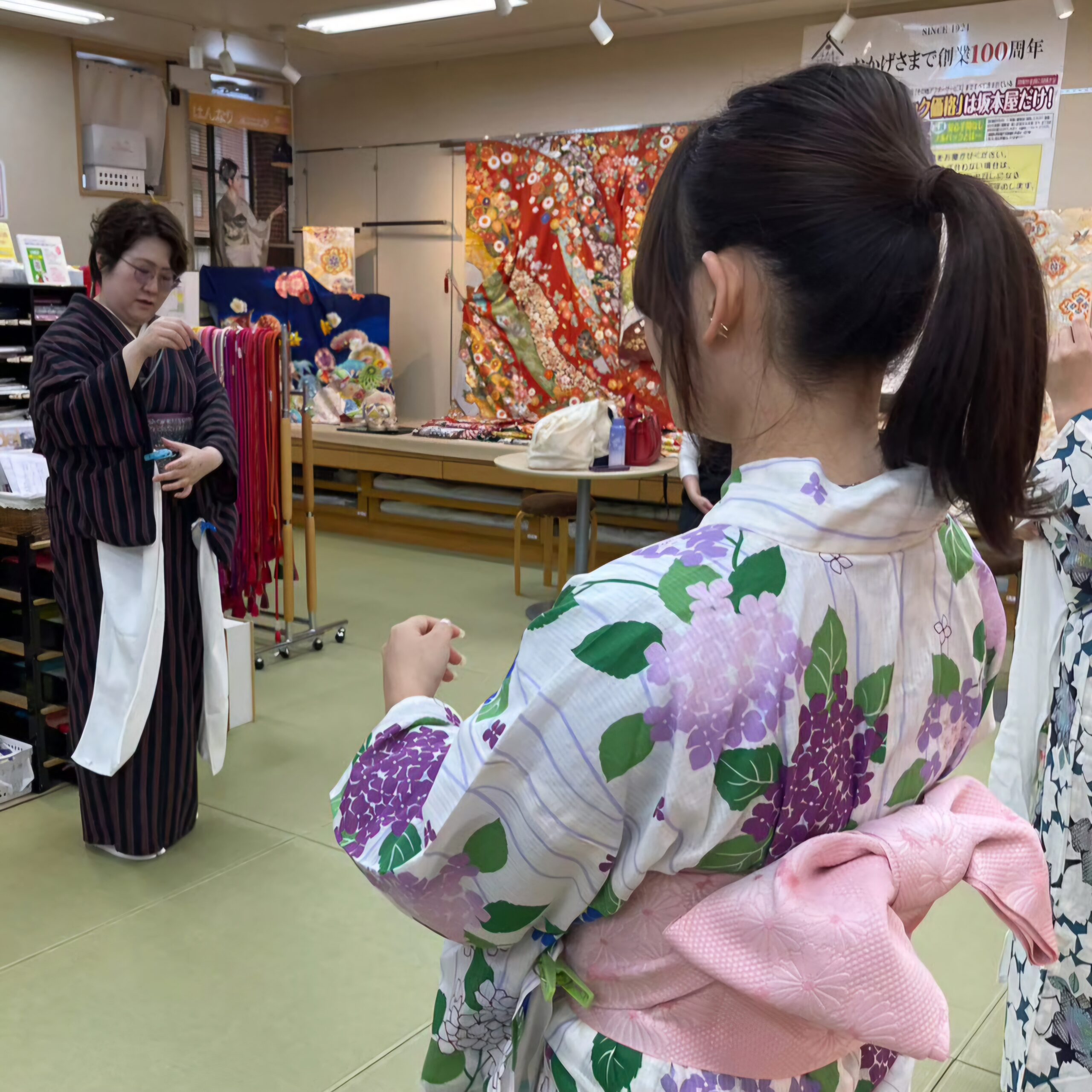 振袖マナー&たたみ方講習会②のイメージ